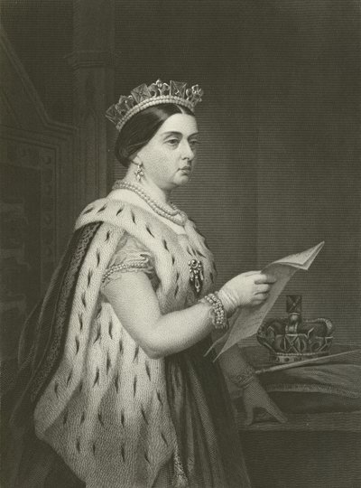 الملكة فيكتوريا بواسطة Alonzo Chappel